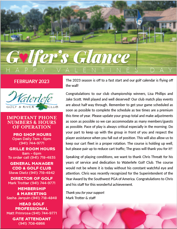 Waterlefe Golf & River Club Bradenton, Florida