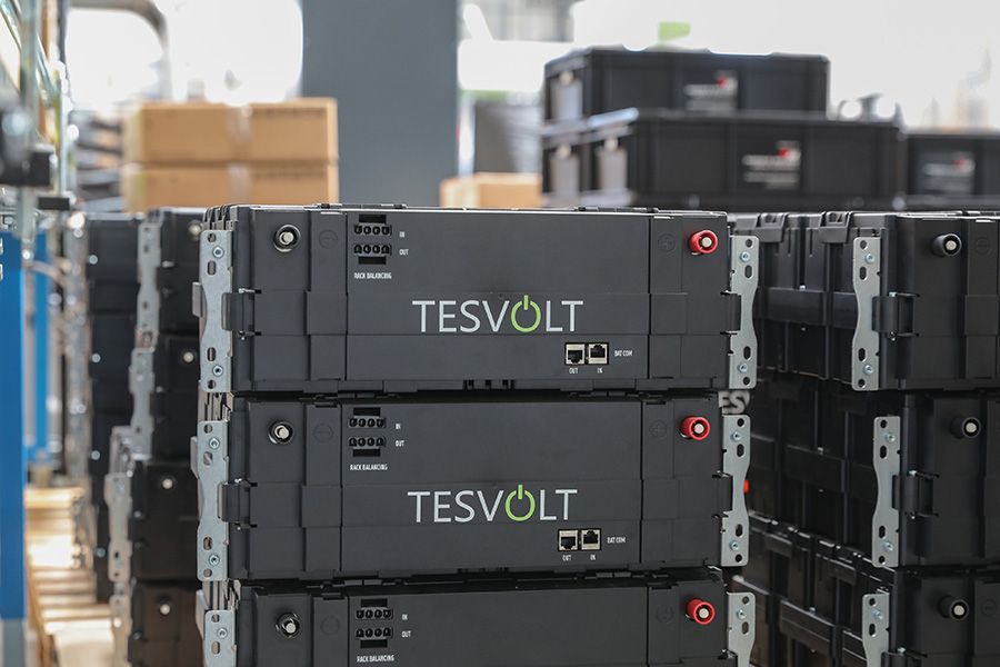 Tesvolt Speicher mit innovativem Batteriemanagement ☀