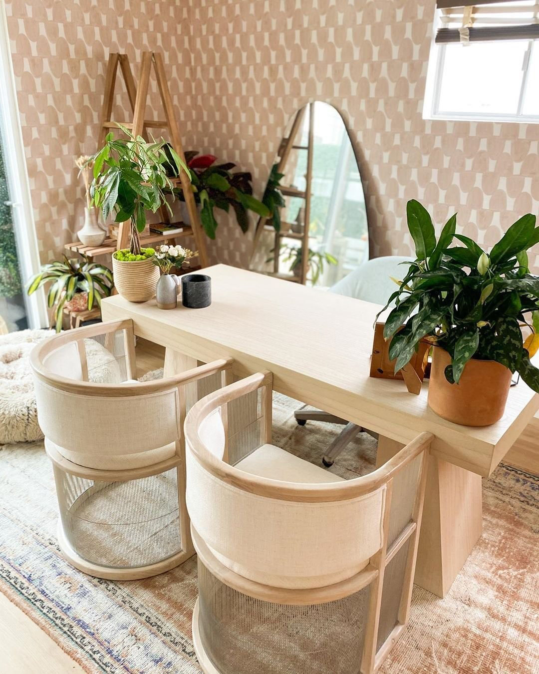 Ridge Modern Bleached Oak Desk with Drawer + Reviews CB2