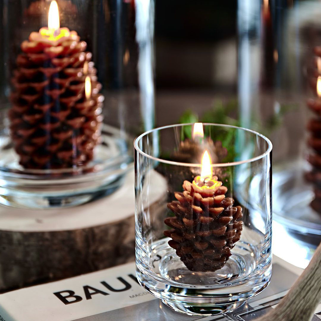 Taylor Glass Hurricane Candle Holders Crate & Barrel Canada