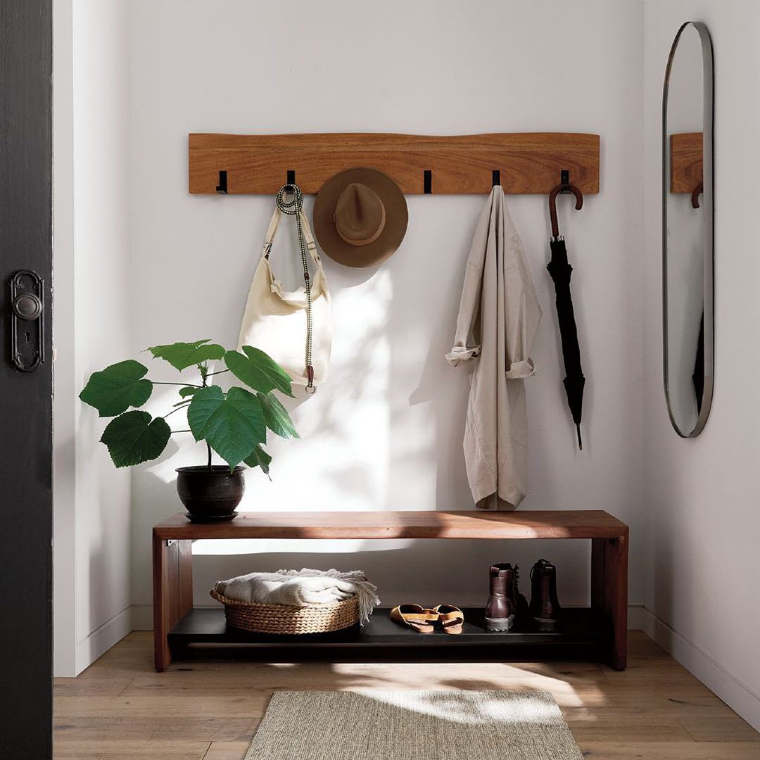 Yukon Natural Wall Coat Rack + Reviews Crate & Barrel