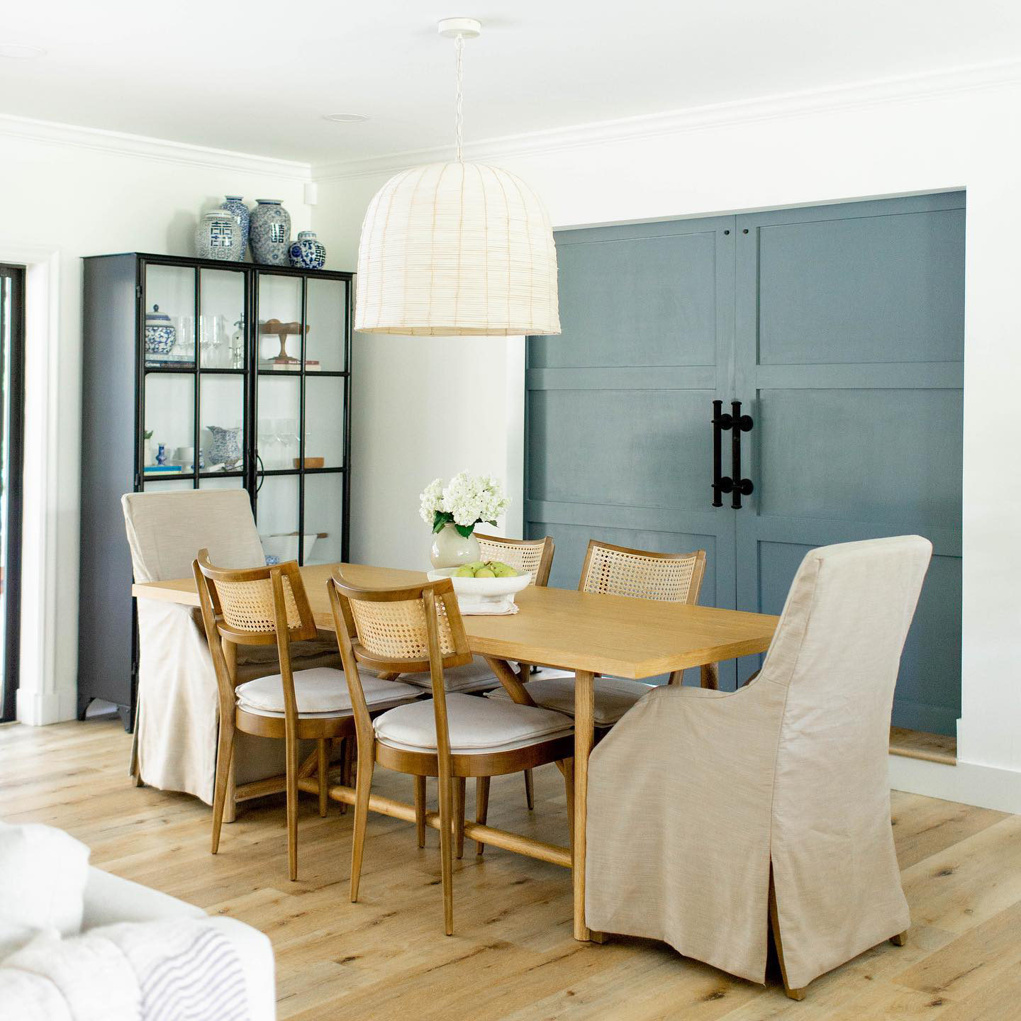 Libby Natural Cane Dining Chair + Reviews Crate & Barrel