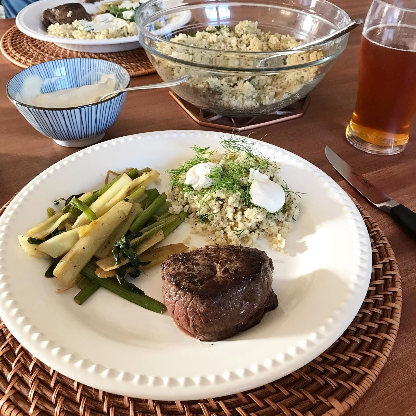 Artesia Honey Woven Rattan Round Placemat + Reviews Crate & Barrel Canada