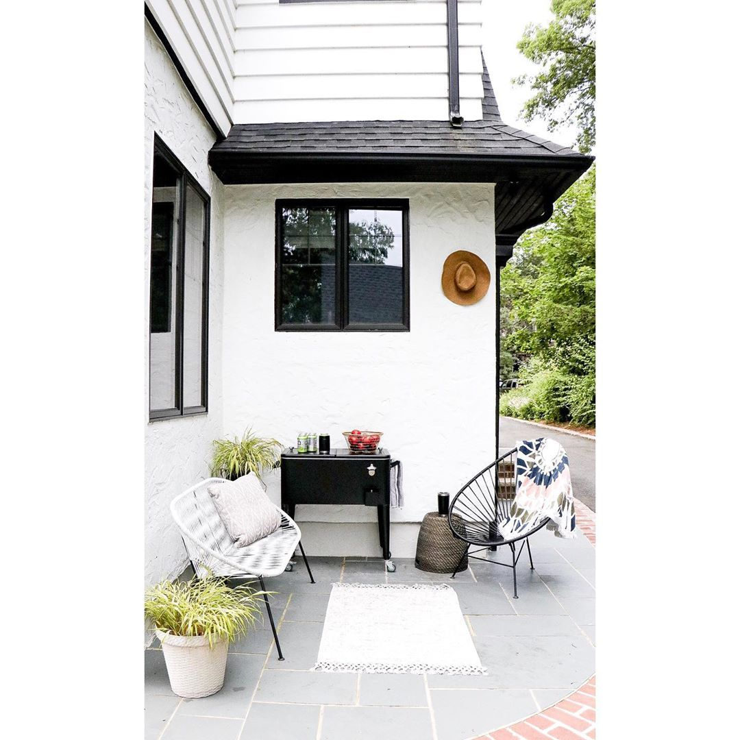 Acapulco Black Egg Outdoor Patio Chair + Reviews CB2 Canada