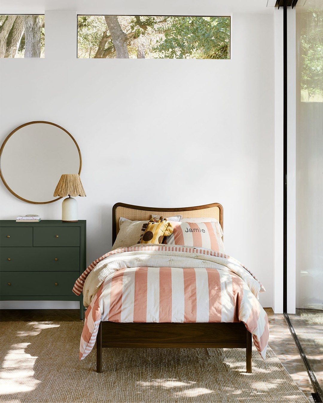 Olive Green Wood Baby Changing Table Topper for Dresser + Reviews