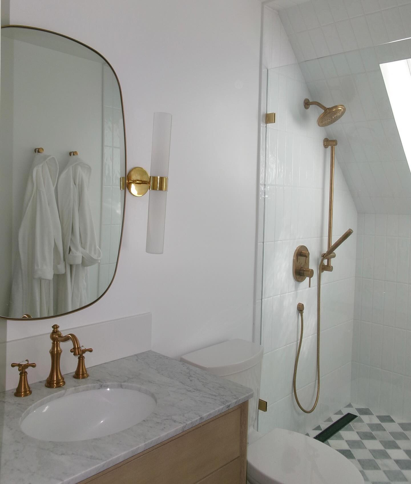 Infinity Brass Oblong Wall Mirror 23"x37" + Reviews CB2