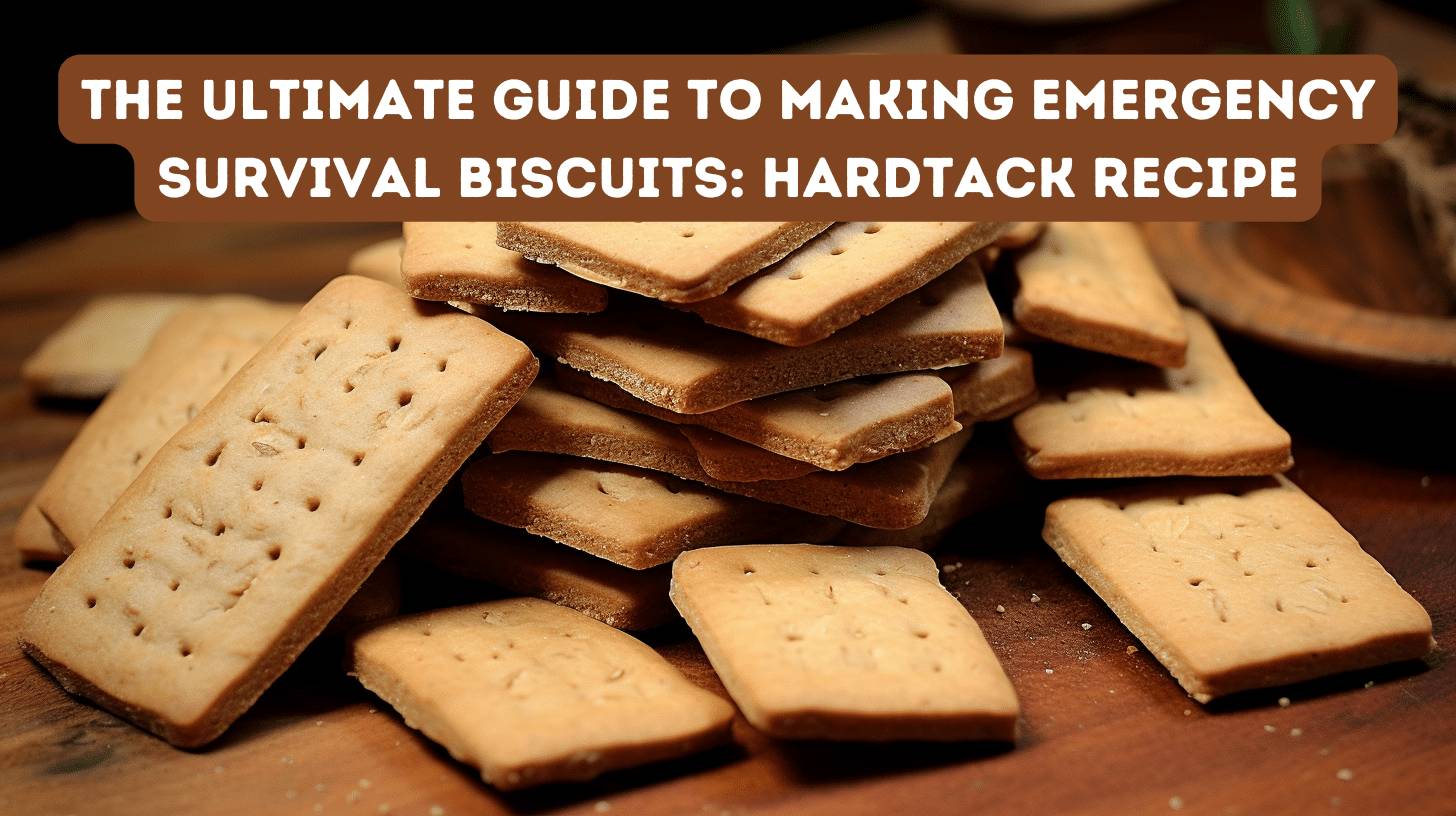The Ultimate Guide to Making Emergency Survival Biscuits Hardtack Recipe