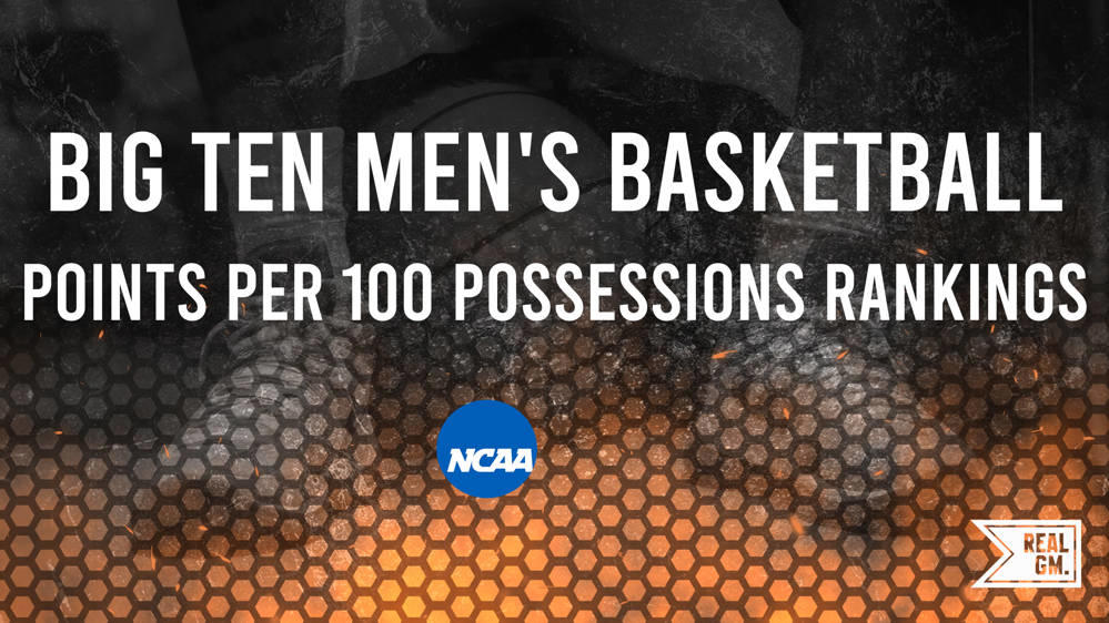202324 Big Ten Team Points Per 100 Possessions Leaders RealGM