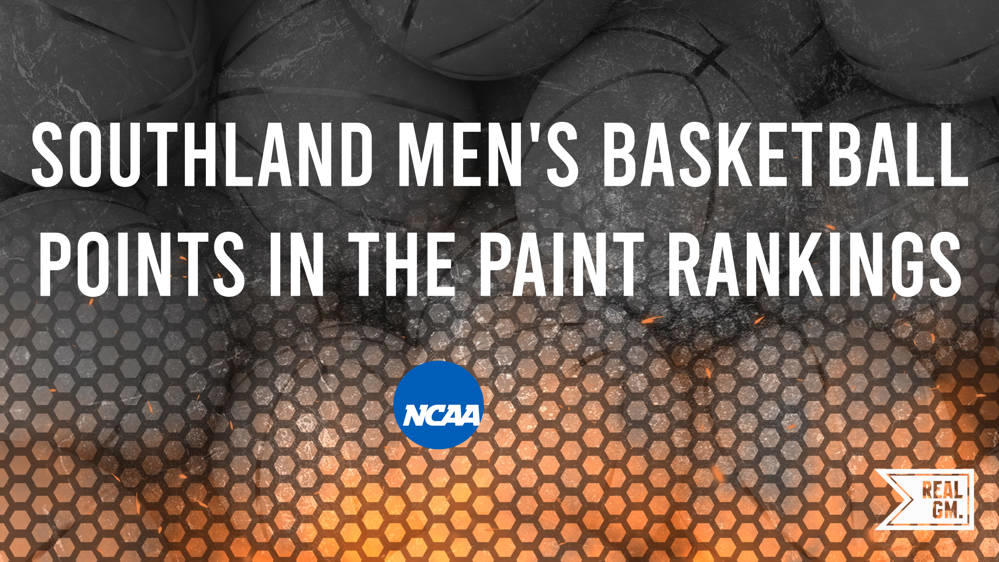 202324 Southland Team Points In The Paint Leaders RealGM