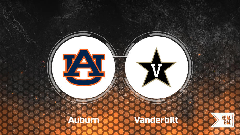Auburn vs. Vanderbilt Picks, Spread, Line and Odds Nov. 2 RealGM