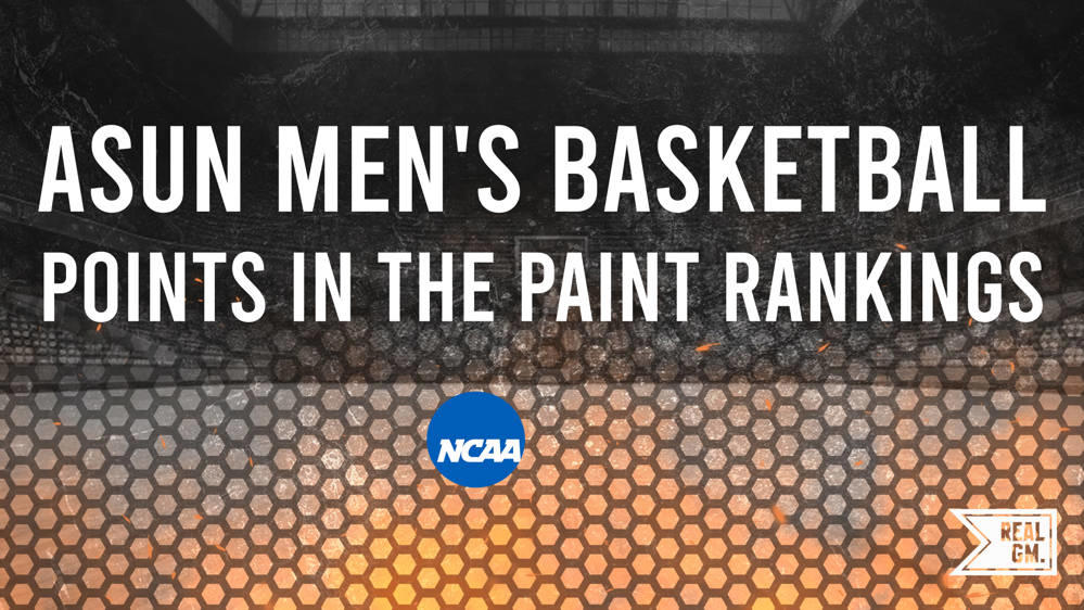202324 ASUN Team Points In The Paint Leaders RealGM