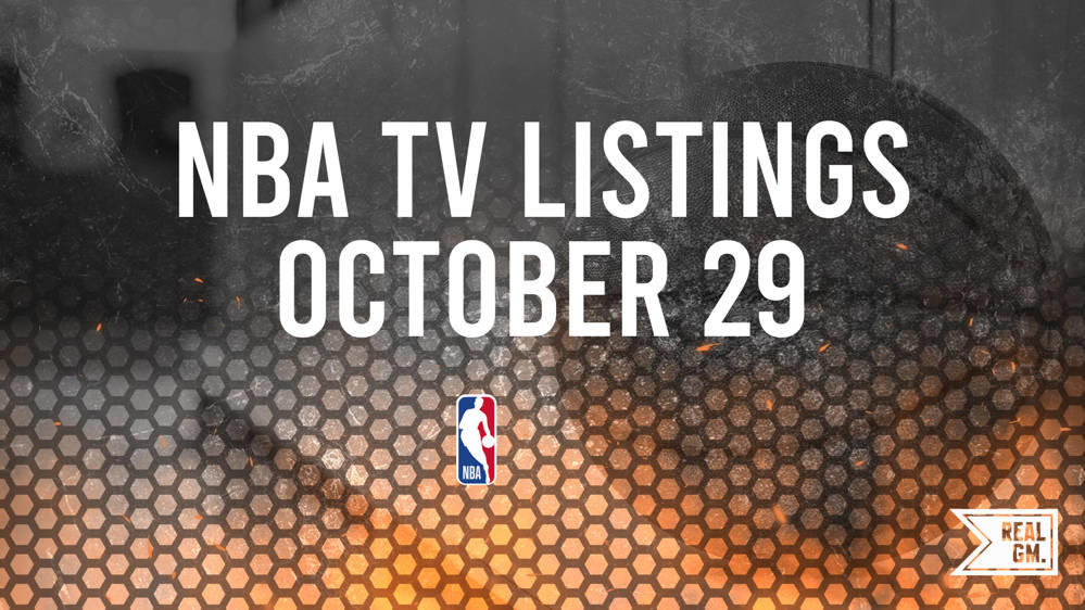 NBA Games Today Live on TV and Streaming October 29 RealGM