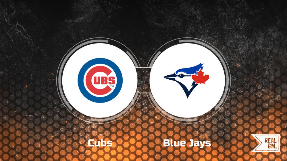 Cubs vs. Blue Jays Player Props Betting Odds RealGM