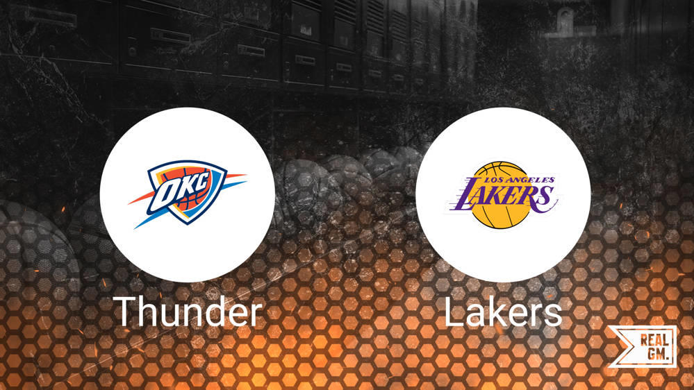 Thunder vs. Lakers Tickets for Sale Sunday, April 6 RealGM
