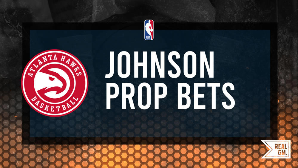 Jalen Johnson Prop Bets Hawks vs. April 10 RealGM
