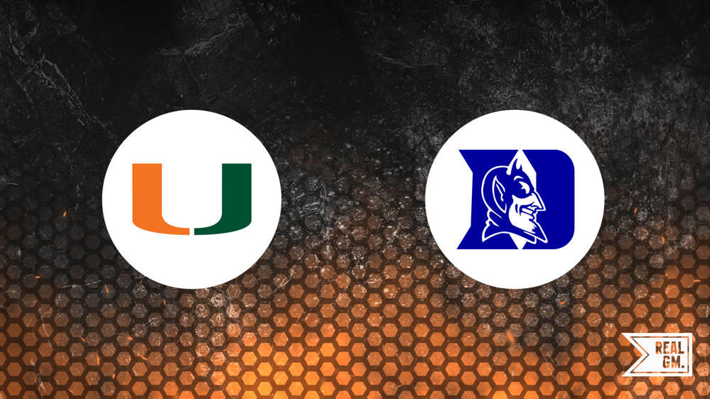 Buy Tickets for Miami Hurricanes vs. Duke Blue Devils Nov. 2 RealGM