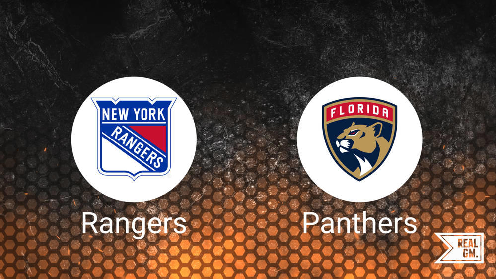Rangers vs. Panthers TV Channel and Live Stream Info October 24 RealGM