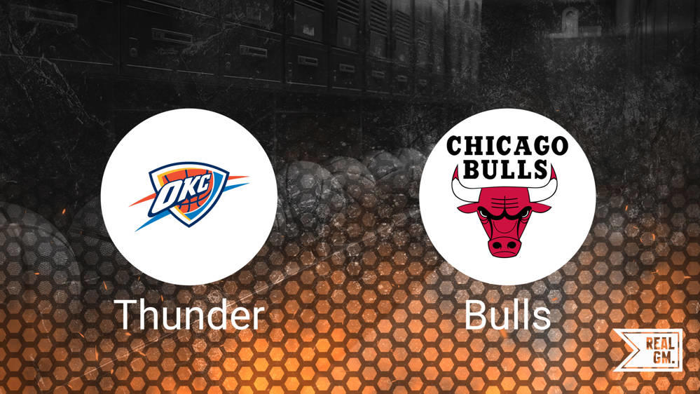Where to Watch Thunder vs. Bulls Live Stream & TV Channel Oct. 26