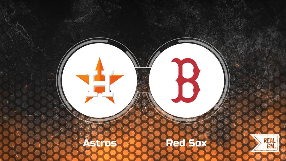 Astros vs. Red Sox TV Channel and Live Stream Info August 20 RealGM