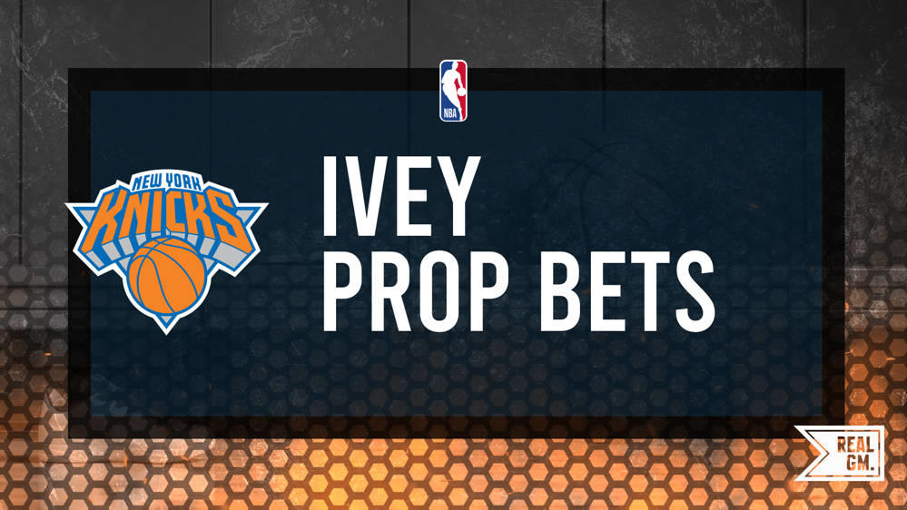 Jaden Ivey Prop Bets Knicks vs. Pistons March 25 RealGM