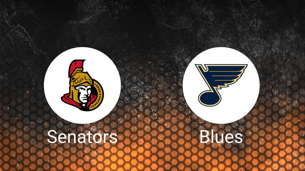 Senators vs. Blues Prediction Odds, Puck Line & Insights for October