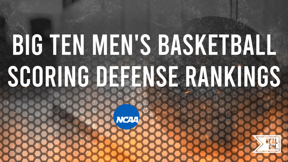 202324 Big Ten Team Scoring Defense Leaders RealGM