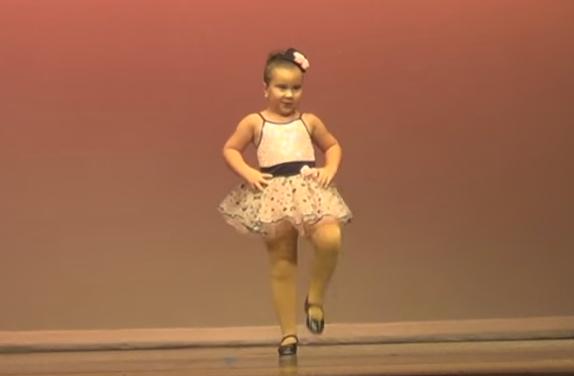 These Little Ballerinas Take Center Stage. When They Turn Around...I