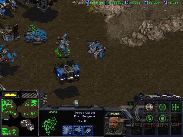 plugin test video StarCraft Burning Ground mod for