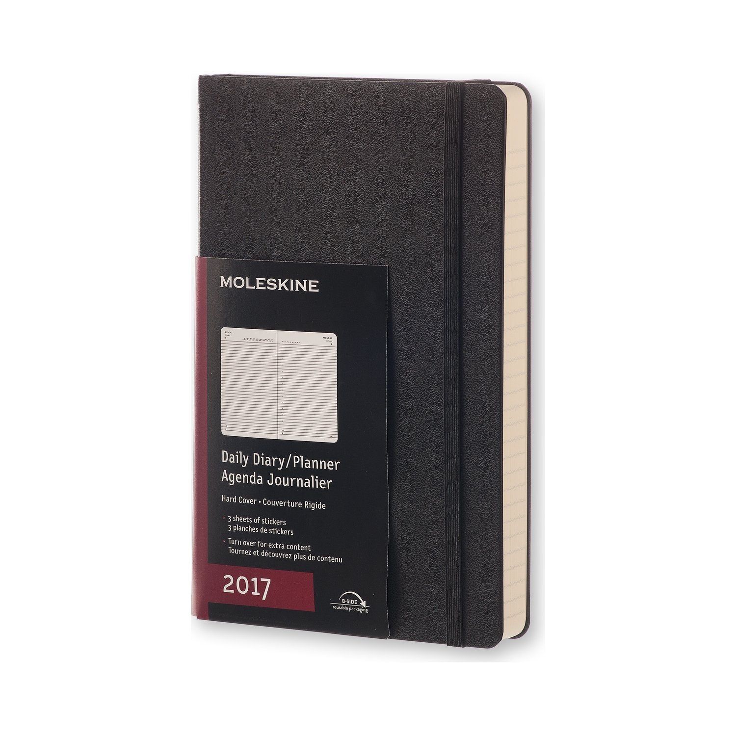 Planner Moleskine Large Daily 2017 12 Month Moleskine