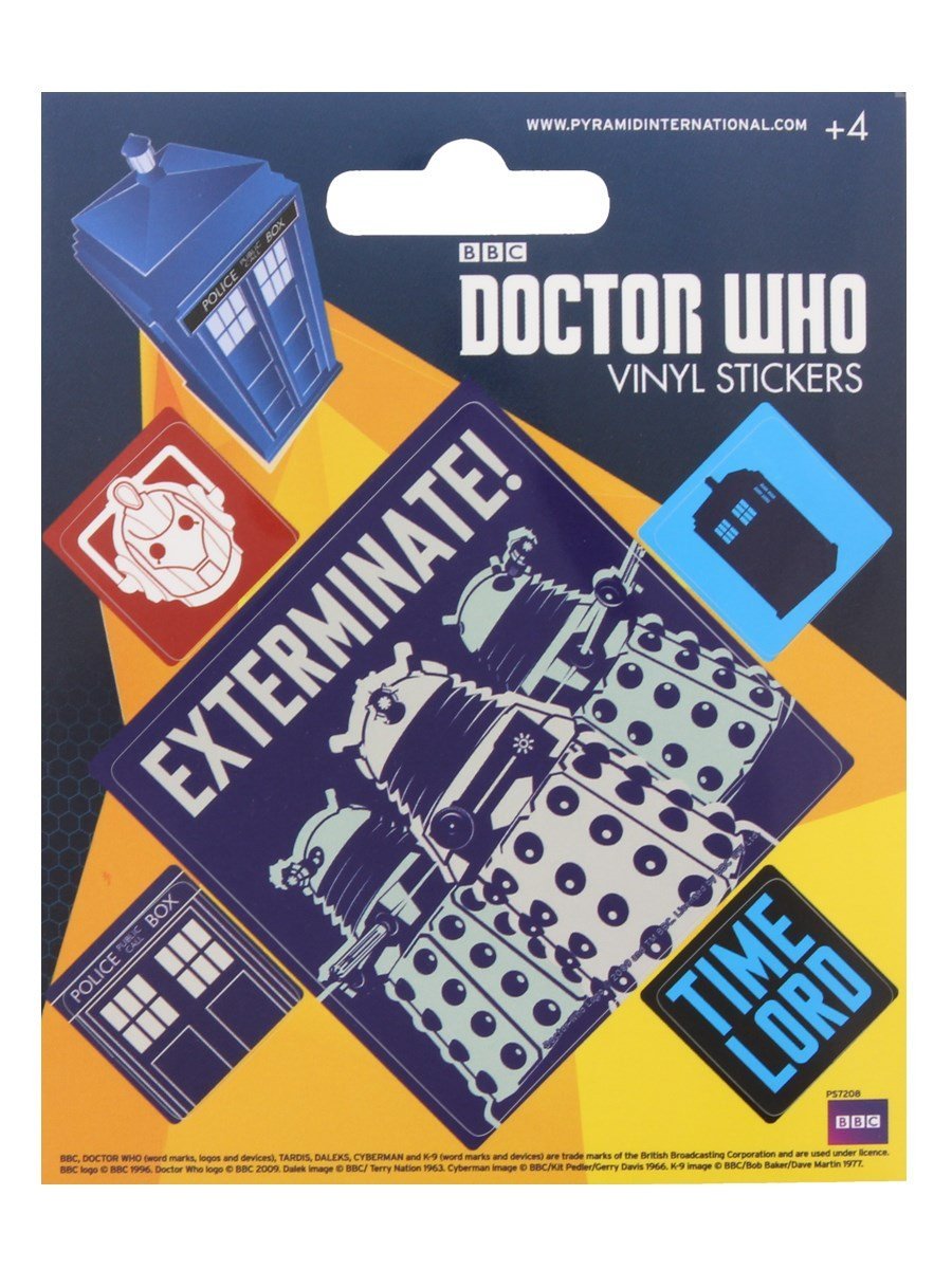 Sticker vinyl Doctor Who Pyramid International