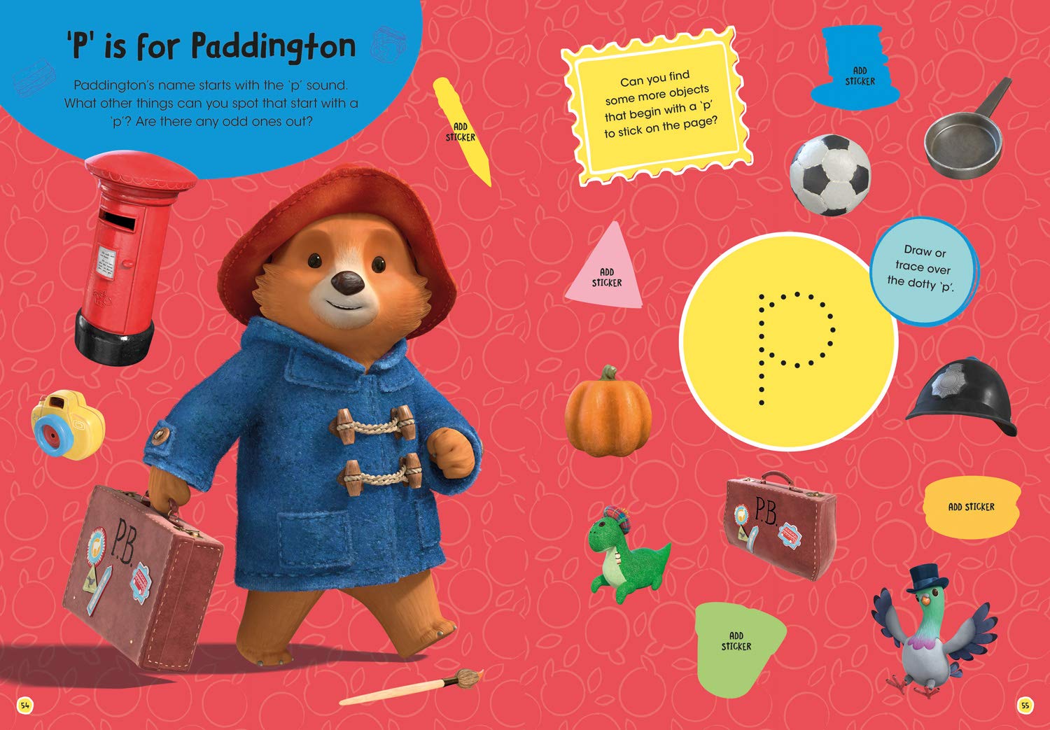 The Adventures of Paddington A Busy Bear’s Big Sticker Book