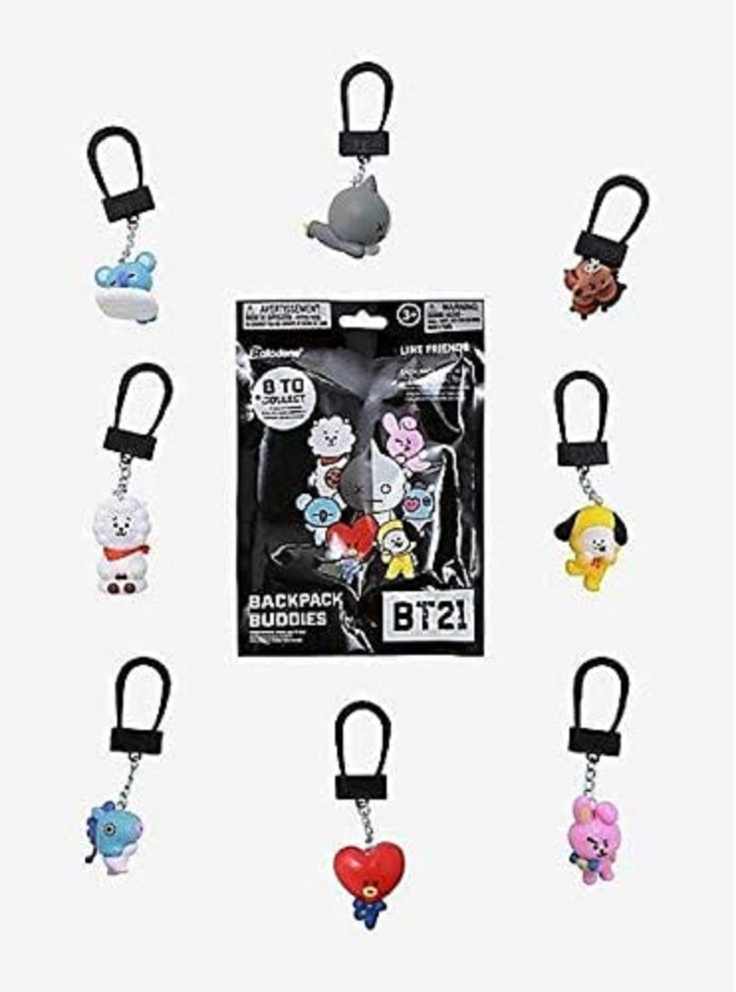 Breloc BT21 Backpack Buddies Paladone