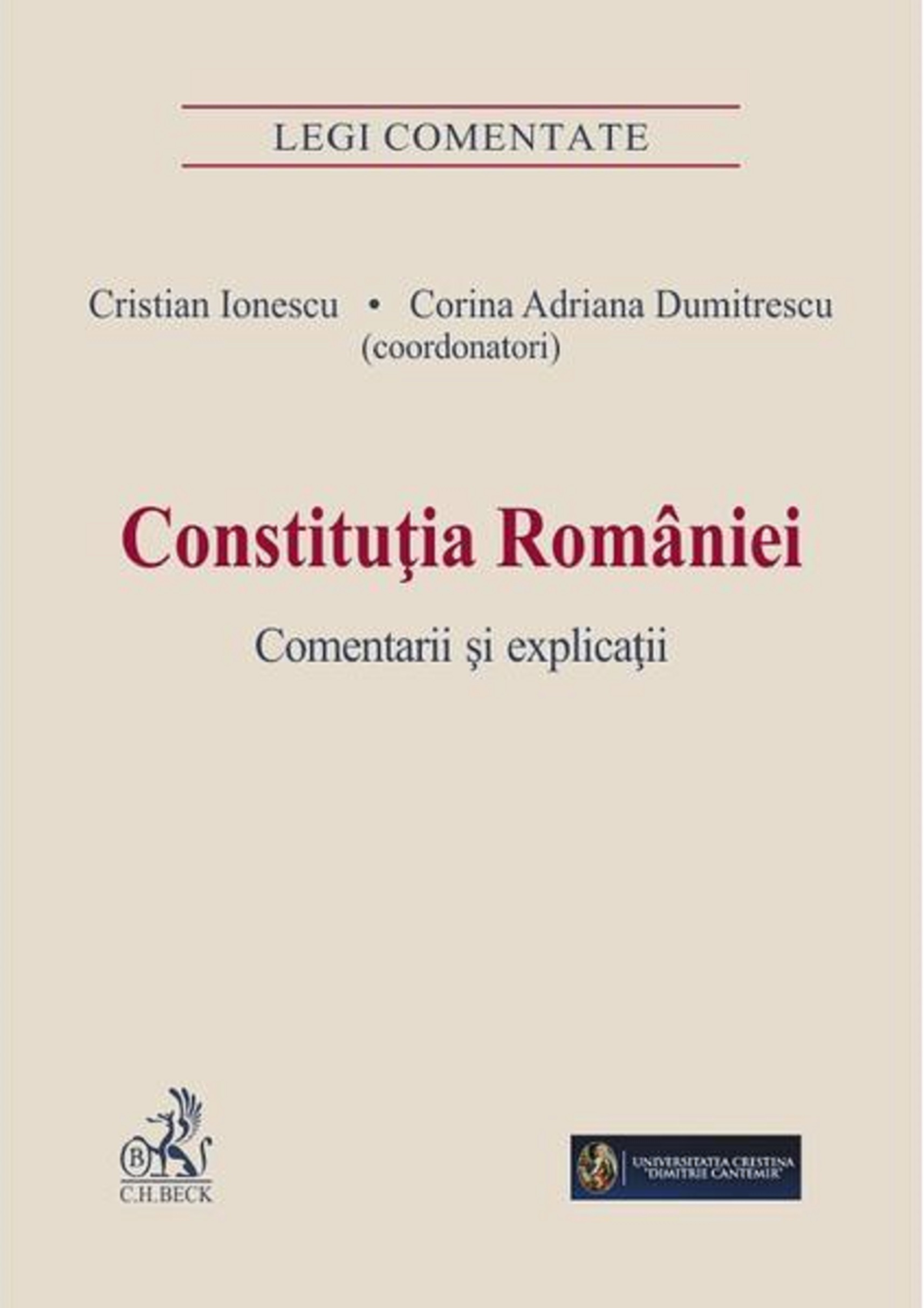 Constitutia Romaniei Cristian Ionescu, Corina Adriana Dumitrescu
