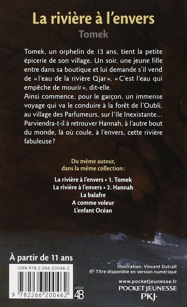 La riviere a l'envers, Tome 1 Tomek JeanClaude Mourlevat