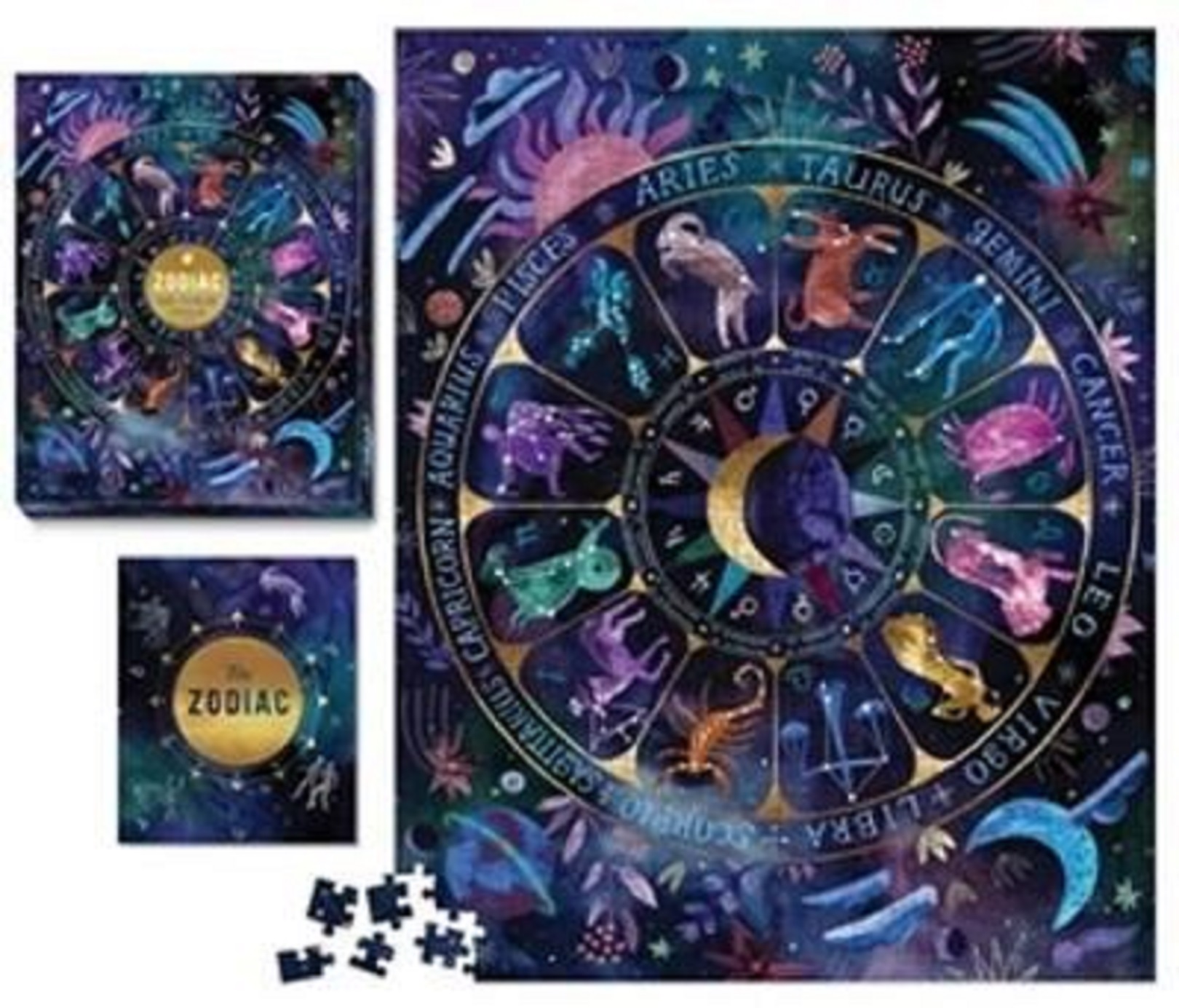Puzzle Zodiac, 500 piese Running Press Adult