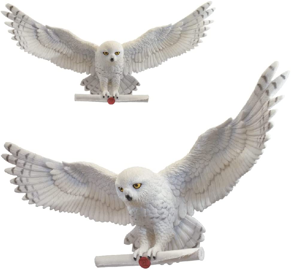 Figurina Harry Potter Hedwig Owl Post Wall Decor The Noble Collection