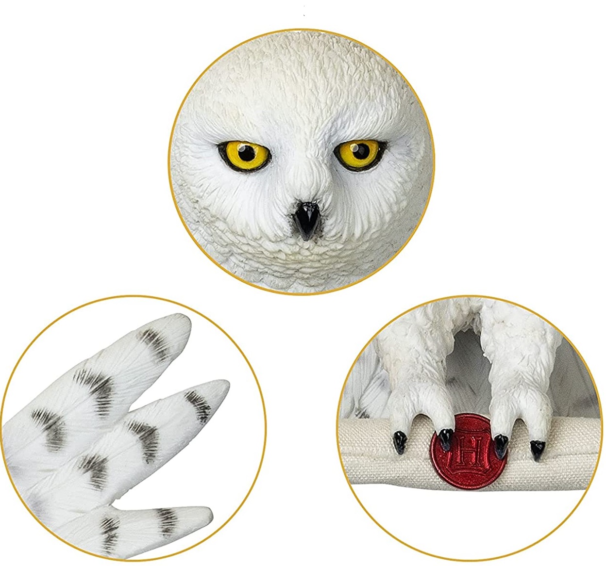 Figurina Harry Potter Hedwig Owl Post Wall Decor The Noble Collection