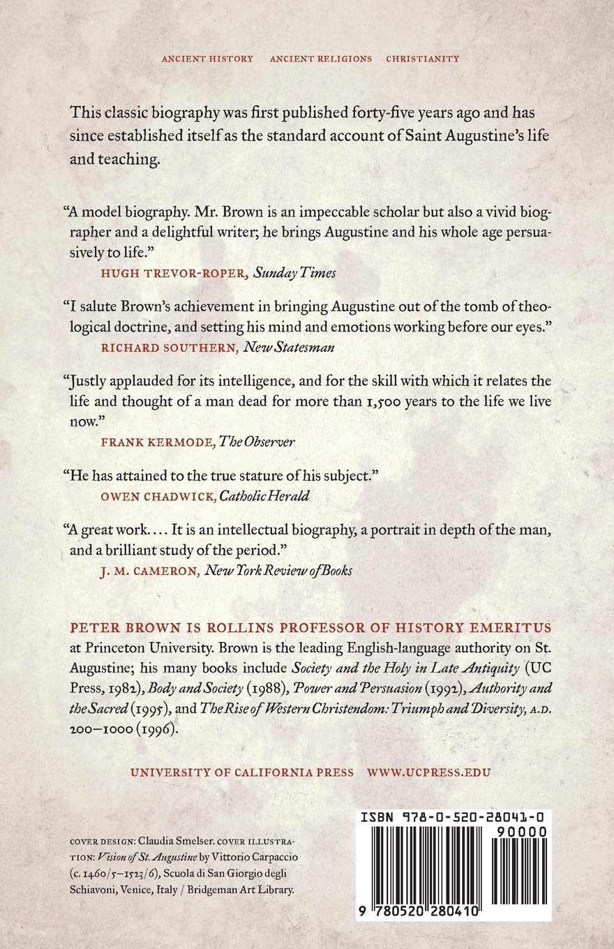 Augustine of Hippo Peter Brown