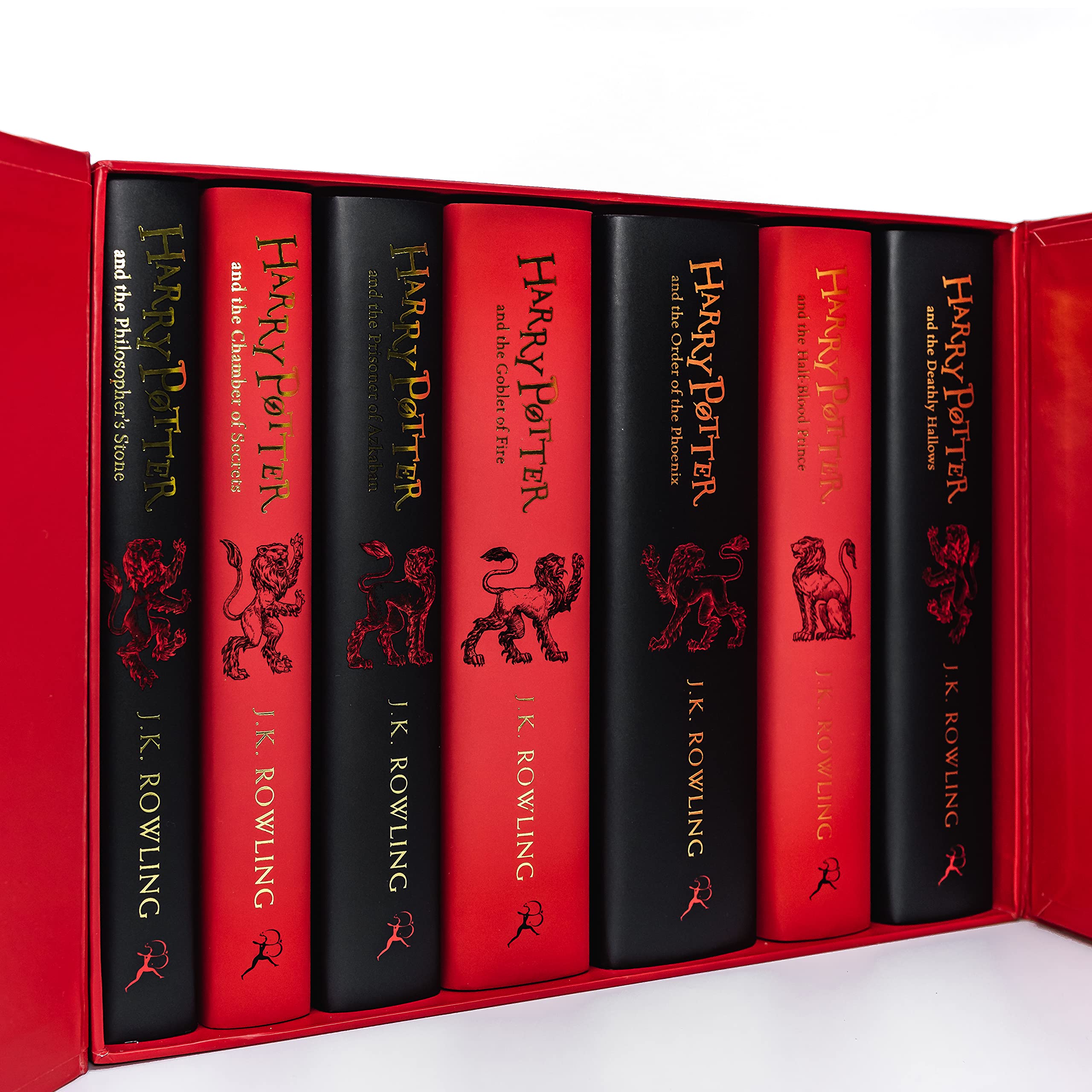 Box Set Harry Potter Gryffindor House J.K. Rowling