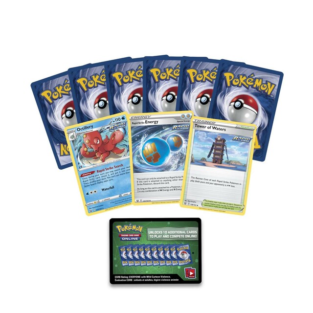 Pokemon TCG League Battle Decks Rapid / Single Strike Urshifu VMax