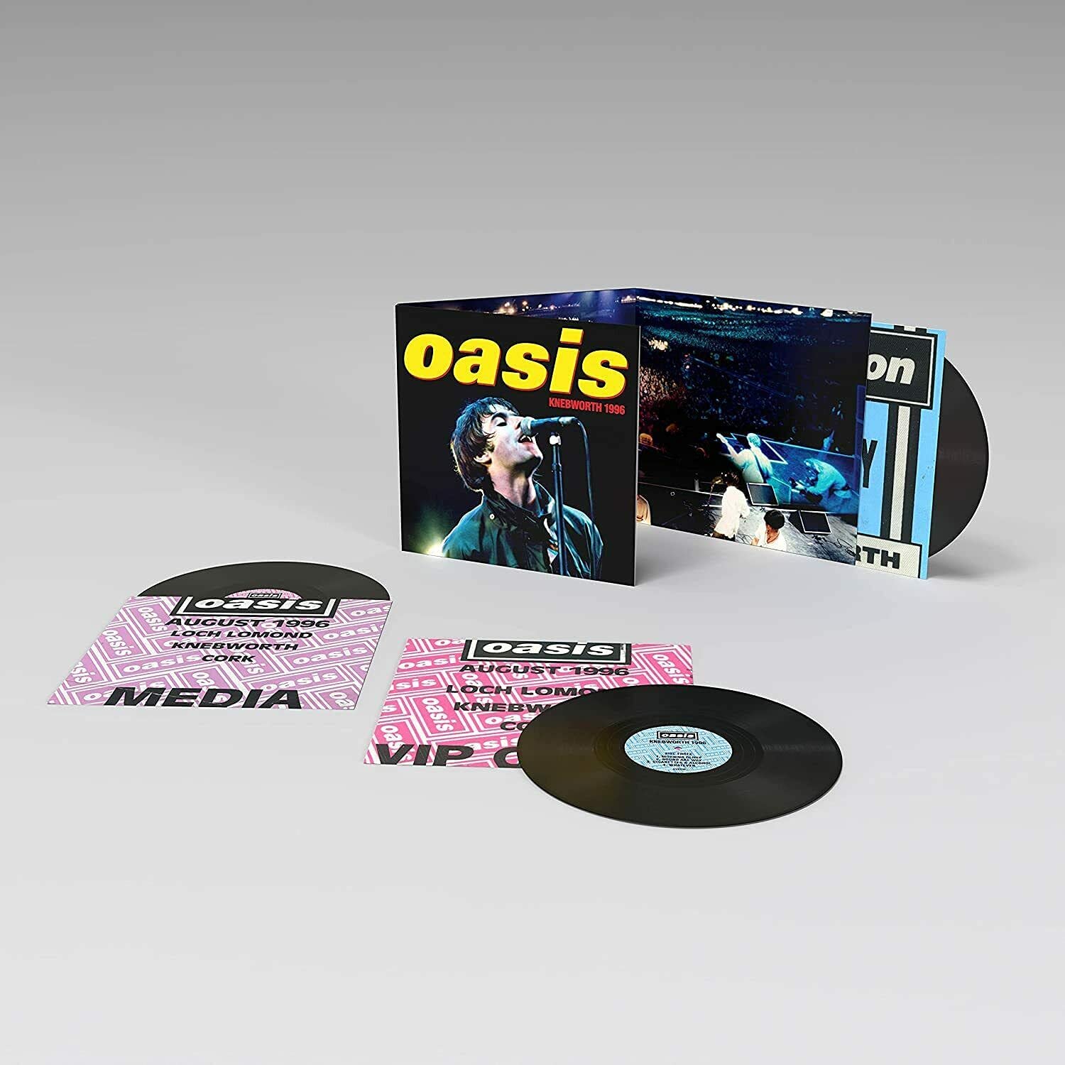 Oasis Knebworth 1996 Vinyl Oasis