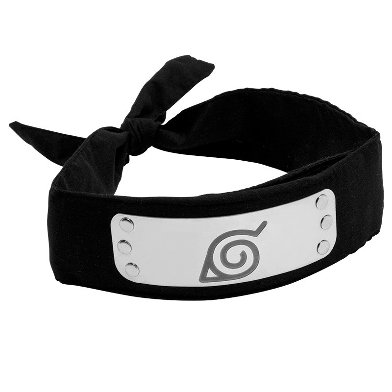Bandana Naruto Shippuden Black Konoha AbyStyle