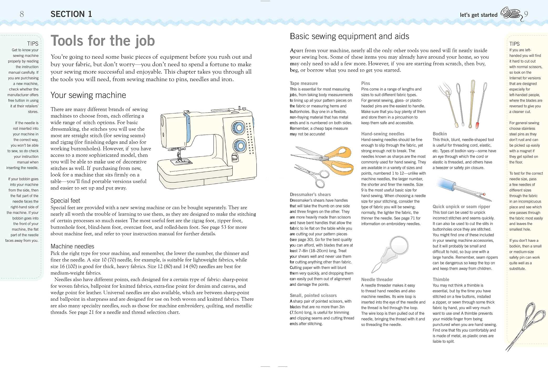 Sewing School Basics Jane Bolsover