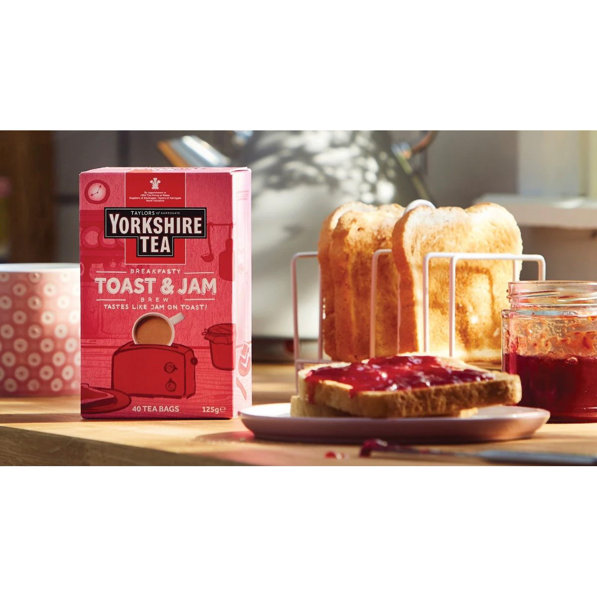 Ceai negru Yorkshire Tea Toast & Jam Brew Taylors of Harrogate