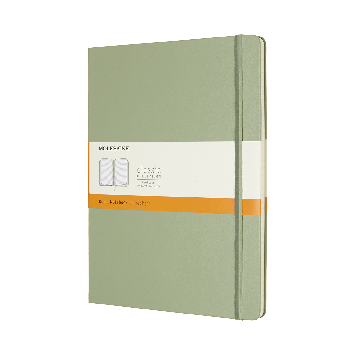 Moleskine Willow Green Extra Large Ruled Notebook Hard Moleskine