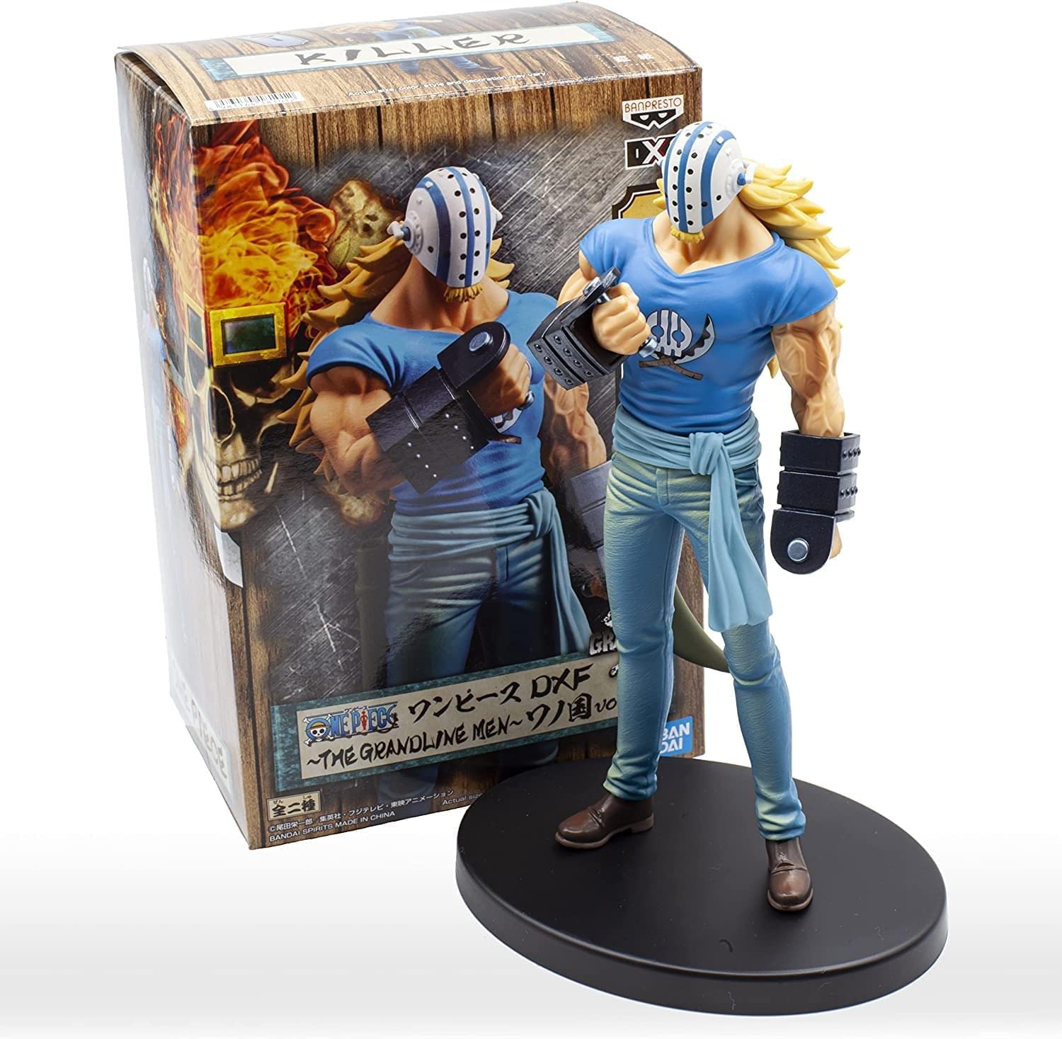 Figurina One Piece Killer Grandline Men, 17 cm Banpresto