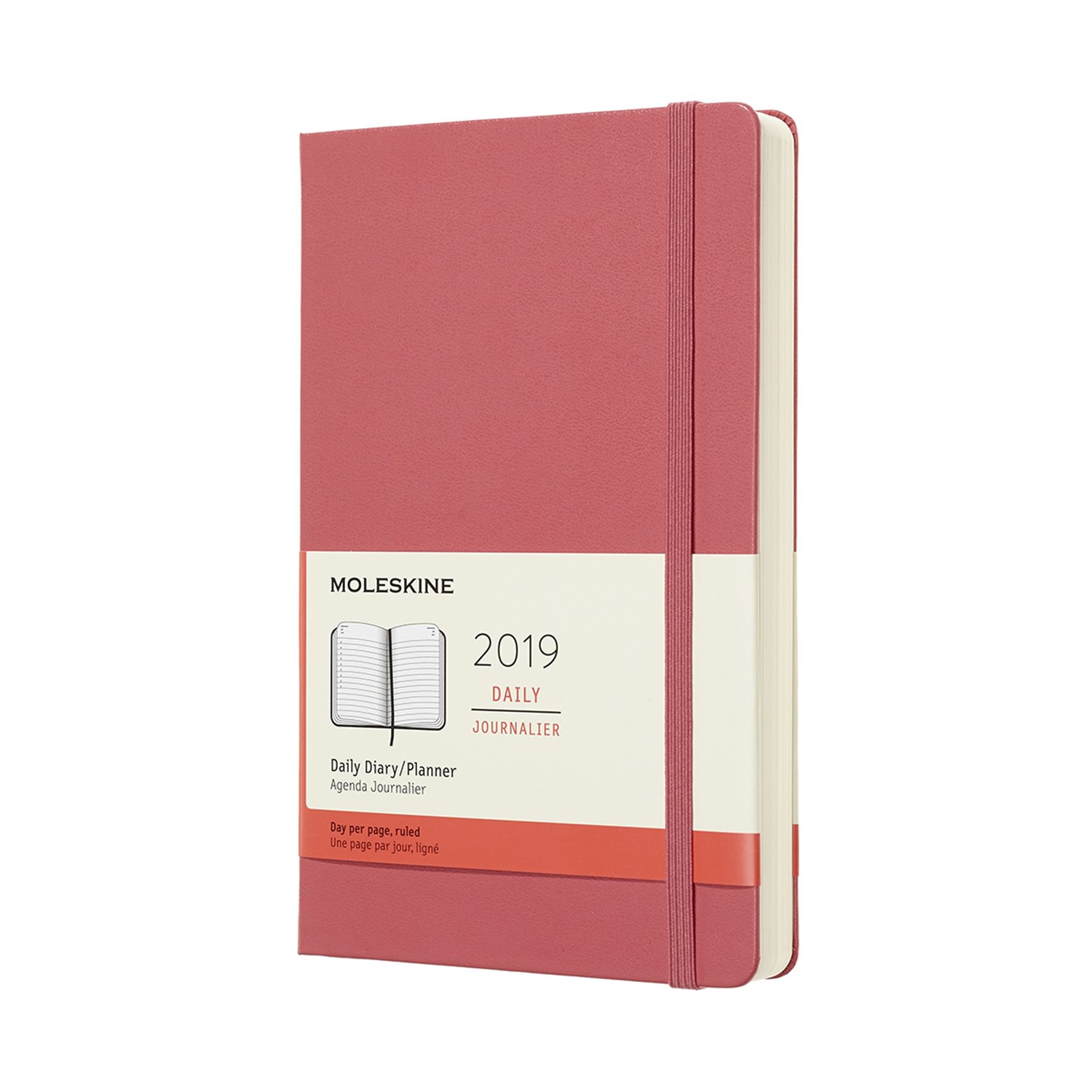 Planner Moleskine 2019 Daily Large Daisy Pink Moleskine