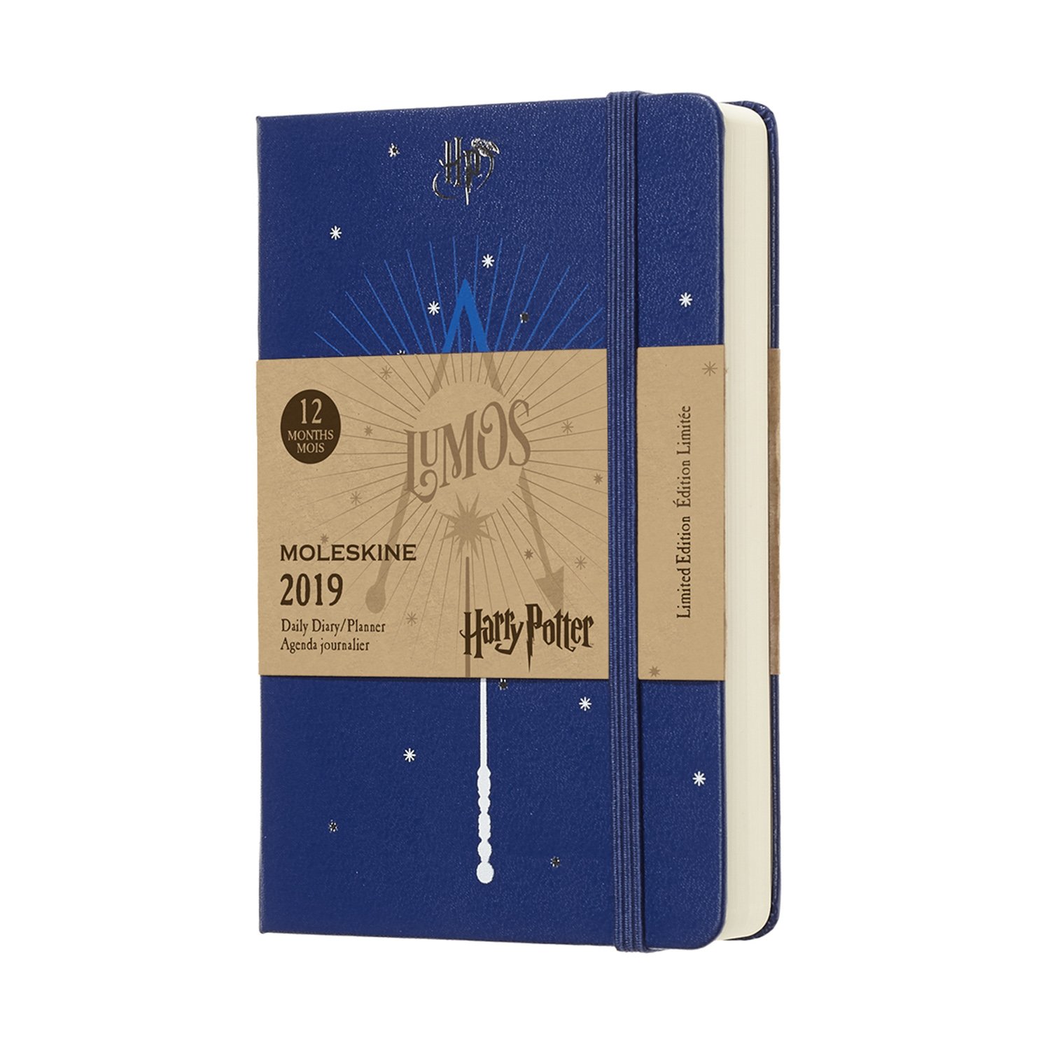 Planner Moleskine 2019 Daily Poket Blue Harry Potter Moleskine