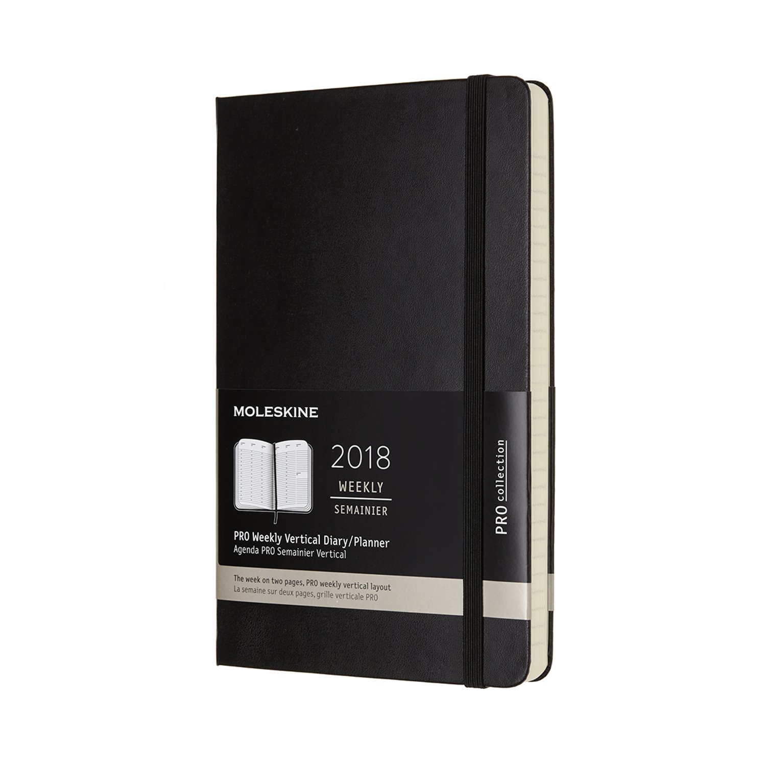 Agenda Moleskine 2018 Pro Large Weekly Vertical Moleskine
