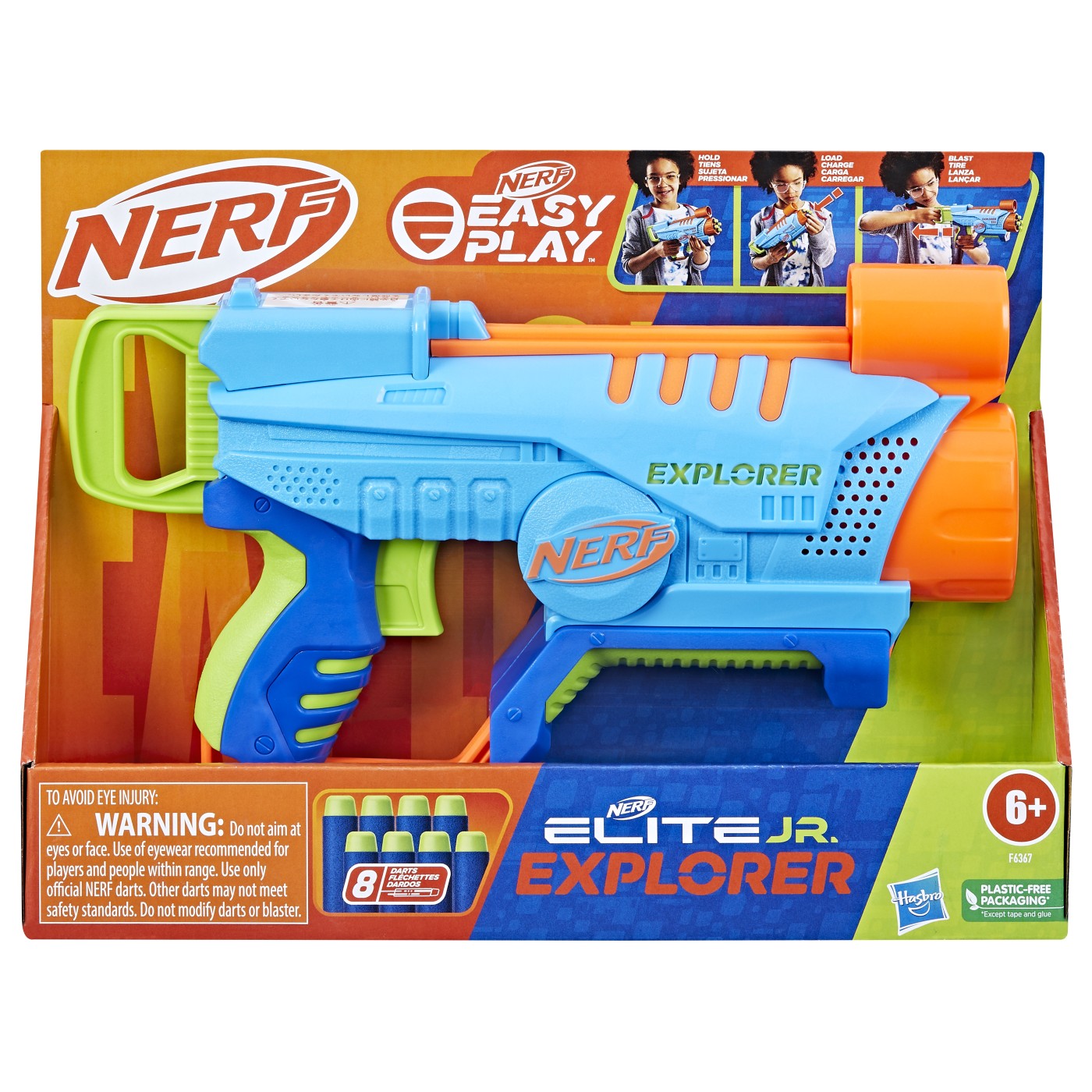 Blaster Nerf Elite Jr. Explorer Hasbro